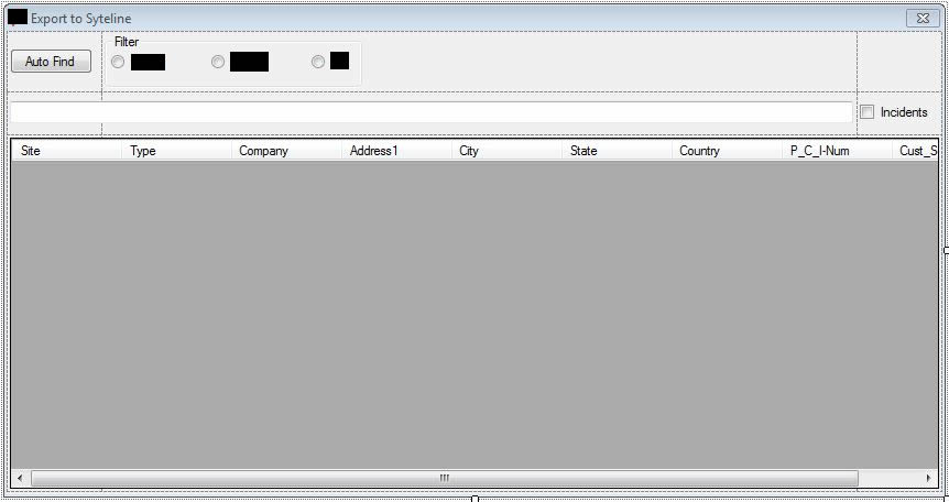 Picture of the Outlook 2010 Add-in Window Form